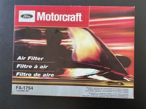 Motorcraft Air Filter FA 1754 4L3Z 9601 BA EBay