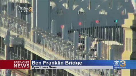 Crash On Ben Franklin Bridge Causing Traffic Issues YouTube