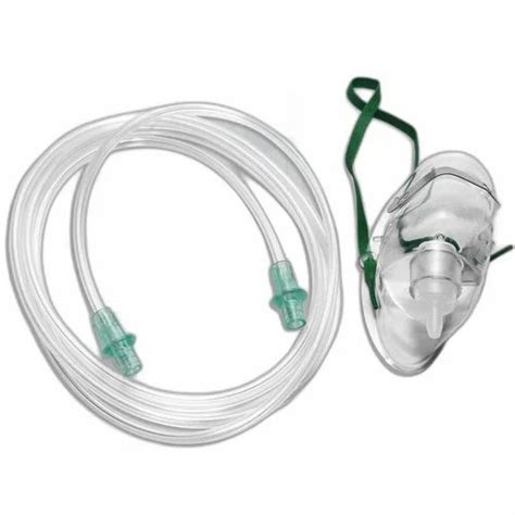 Oxygen Face Mask, Flow Rate: 0-10 L/min at Rs 30/piece in Howrah | ID ...