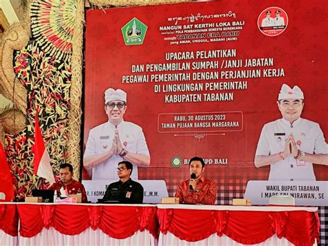 Ciptakan Tenaga Pendidikan Berkualitas Bkpsdm Dan Disdik Tabanan