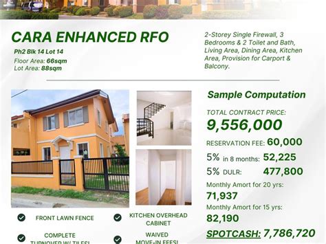 Bedroom Single Attached House For Sale In Dasmarinas Cavite Houses