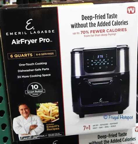 Costco Emeril Lagasse 6 Qt Air Fryer Pro 99 99