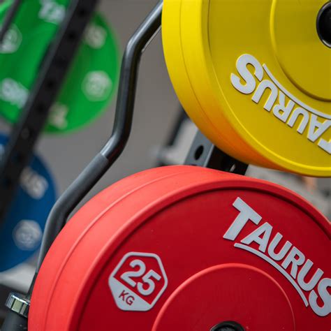 Taurus Coloured Olympic Weight Plates Shop Online Fitshop