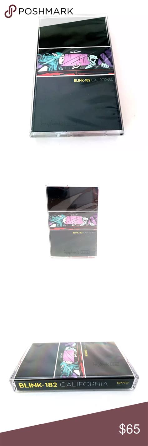 Blink 182 - California DELUXE Cassette LIMITED! | Blink 182 california ...