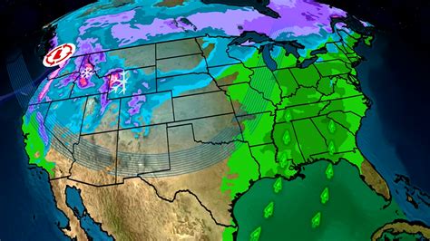 Rain And Snow Forecast From Coast-To-Coast Next Week - Videos from The ...