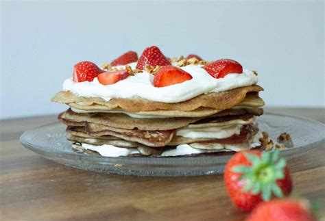 Erdbeer Sahne Torte Mit Buchweizen Louwen Di T Party Rezept