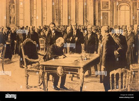 Treaty Of Versailles 1919 Immagini E Fotografie Stock Ad Alta