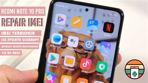 REDMI NOTE 10 PRO IMEI REPAIR CHANGE IMEI FIX NVDATA CORRUPT