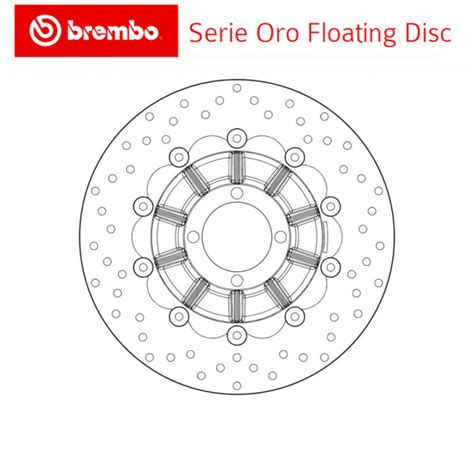 disque de frein brembo série oro bmw r80 rt 83 95 avant flottant