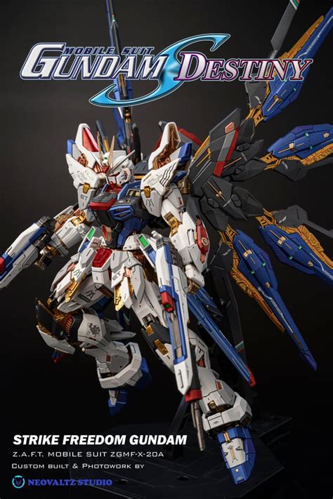 Custom Mgex Strike Freedom Rgunpla