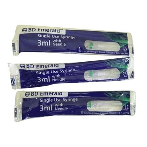 Ml Bd Emerald Syringe At Rs Piece Medical Syringes In Jaipur