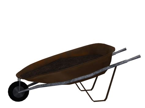 The Sims Resource Old Wheelbarrow