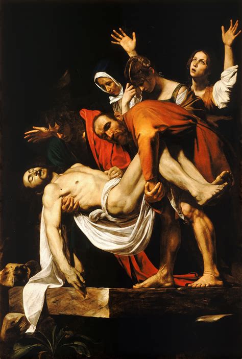 Entombment Of Christ Caravaggio