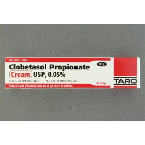 Clobetasol Propionate 0 05 Cr Rx Products