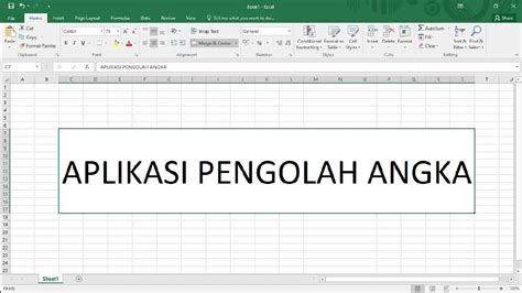 Perangkat Lunak Pengolah Angka Spreadsheet Berguna Untuk Sinau