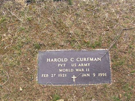 Harold Canfield Curfman Find A Grave Memorial