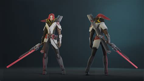 ArtStation - Jedi knight (Game ready character) | Game Assets