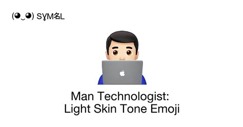 Man Technologist Light Skin Tone Man Technologist Light Skin