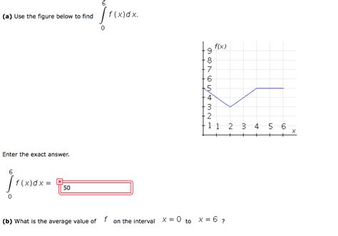 Solved 6 A Use The Figure Below To Find Fx Dx F X 8 7 6