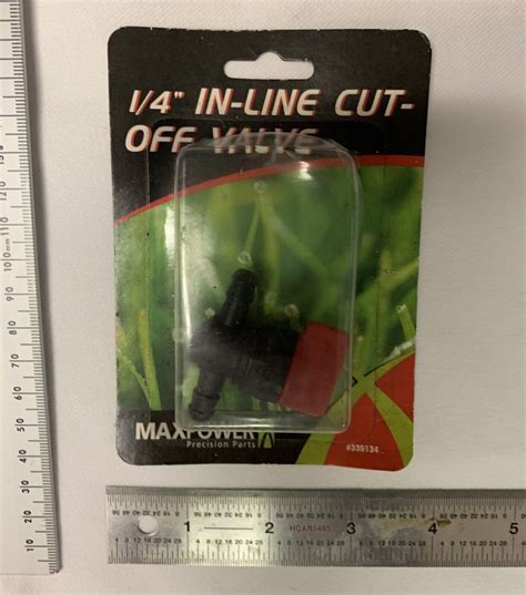 In Line Cut Off Valve Mower Max Power Precision Parts