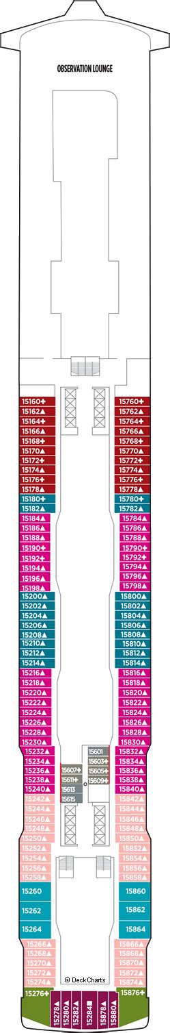 Norwegian Bliss Deck Plans: Ship Layout, Staterooms & Map - Cruise Critic