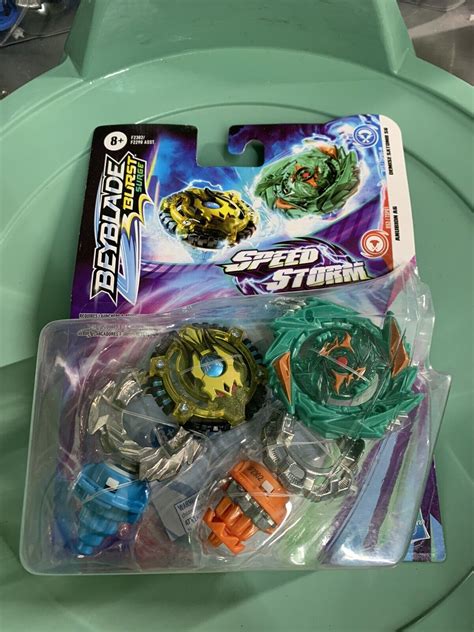 Hasbro Beyblade Surge Demise Satomb S6 Anubion A6 Speed Storm EBay