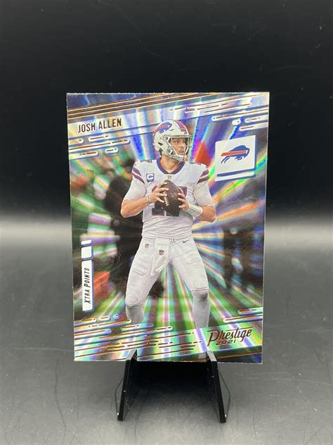 Josh Allen Panini Prestige Xtra Points Sunburst Holo Ebay