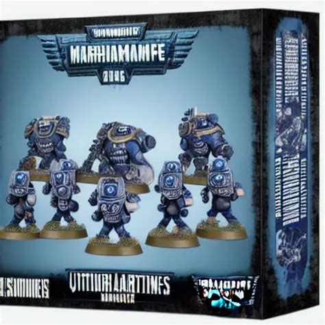 Minion Ultramarines Space Marines Stable Diffusion