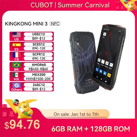 Cubot Kingkong Mini Smartphone Mini Inci Android Helio G