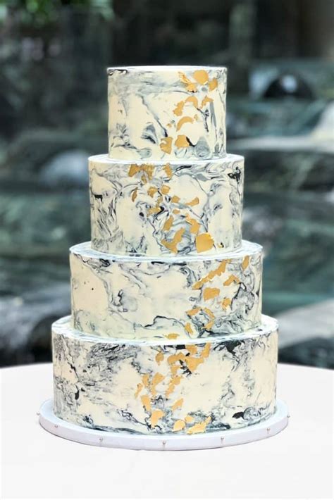 Marble Buttercream Wedding Cake Whipped Bakeshop Philadelphia