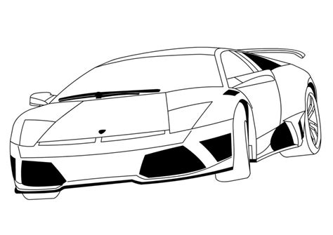 Desenhos De Lamborghini Para Colorir Wonder Day