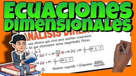 🚀 Hallar Ecuaciones Dimensionales O De Dimensiones ExplicaciÓn Y Ejemplos Resueltos Youtube