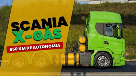 Novo SCANIA G460 movido a GÁS GNV ou Biometano YouTube