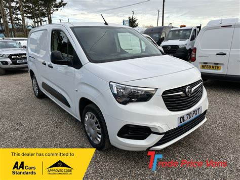 Vauxhall Combo 2300 Sportive Td S S Panel Van 2020 70 Plate With Air Con Euro 6 Ulez Compliant