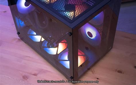 Case เคส Aerocool Dryft Mini Black Micro Atx Dryft Mini Bk V2