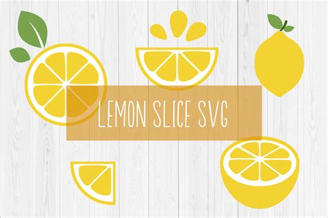 Lemon Svg Clipart Graphic By Cutedigitalthings · Creative Fabrica