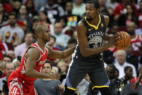 Warriors Vs Rockets Kevin Durant Chris Paul Brought Back Mid Range Shots