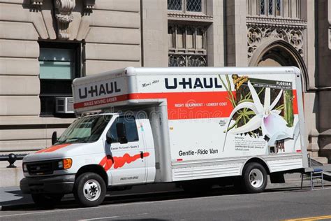 U Haul Truck Editorial Image Image Of City Moving Truck 32539055