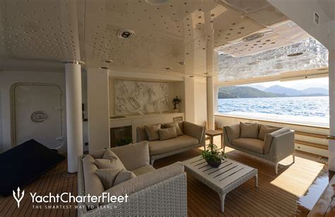 AQUARIUS Yacht Charter Price Mengi Yay Luxury Yacht Charter