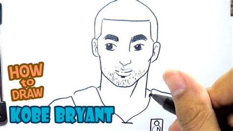 How To Draw Kobe Bryant Step By Step YouTube