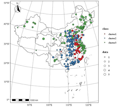 R Ggplot2 标准中国地图制作 轻识