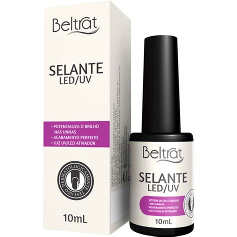 Selante Top Coat Led Uv Ml Finalizador De Alongamento Beltrat C Nf