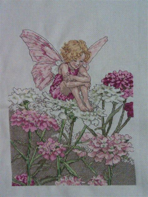 Flower Fairies The Candytuft Fairy By Dmc Flower Fairies Cross