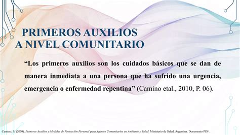 Manual Primeros Auxilios A Nivel Comunitario Ppt