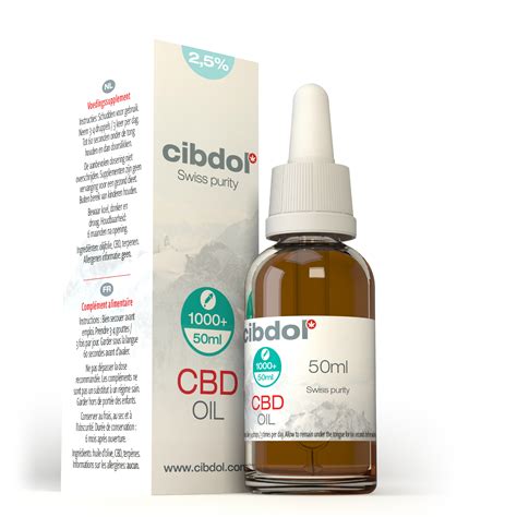 Olejek CBD 2 5 50ml Cibdol