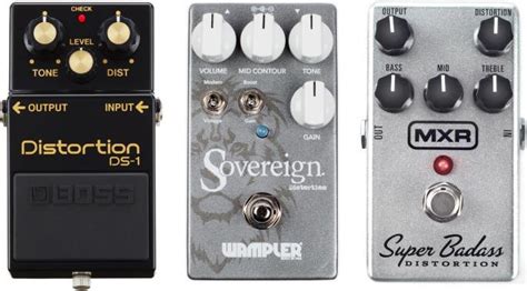 The Best Distortion Pedals - $50 to $300 | Gearank