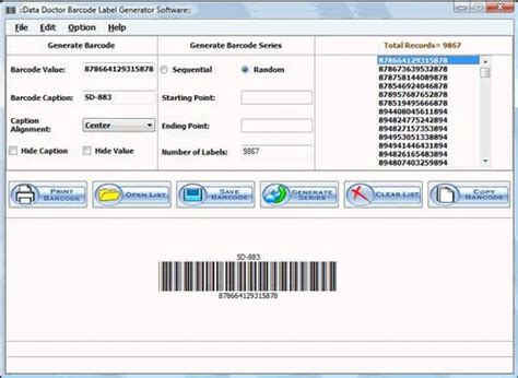 Barcode generator software - craftlimfa