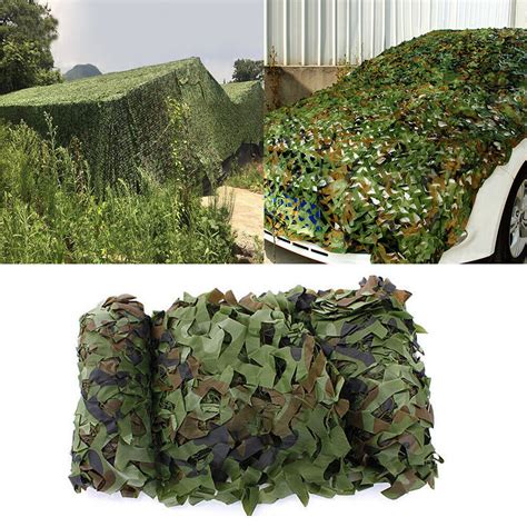 Camo Netting Woodland Army Green Net Military Camping Hunting Hide