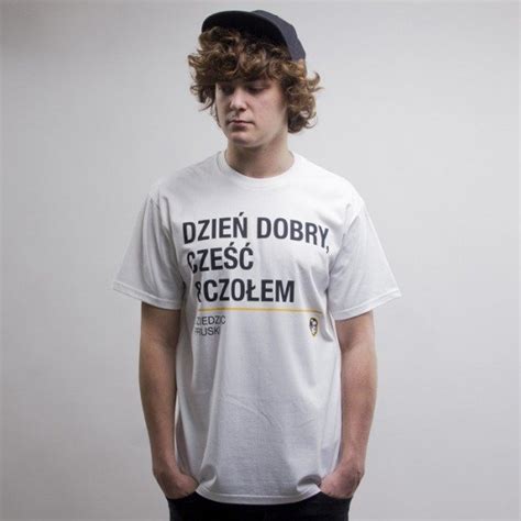 Dziedzic Pruski T Shirt Dzie Dobry White Bludshop Sklep Online