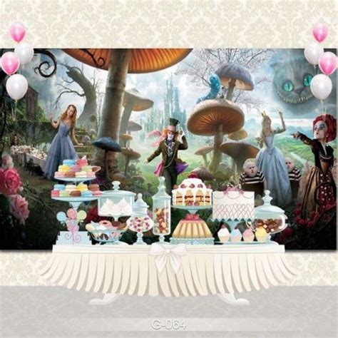 Alice In Wonderland Backdrop